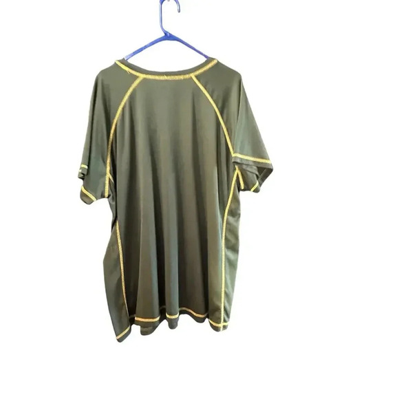 NFL Team Apparel Green Bay Packers Football T-Shirt Size 2X - Picture 2 of 5